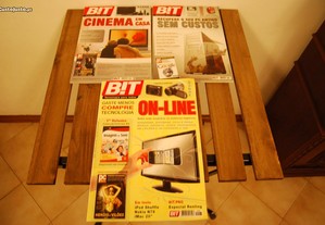Três Revistas "B!T" Como novas, sem riscos/dobras