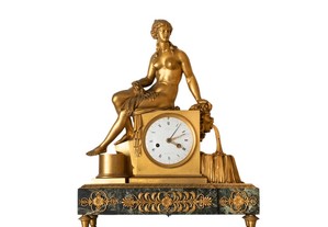 Relógio bronze Vénus Drouot Império 1809