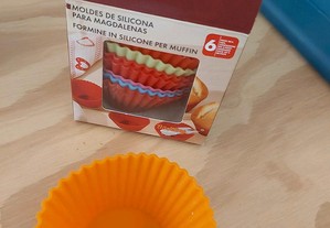 Formas em silicone Lidl cupcakes