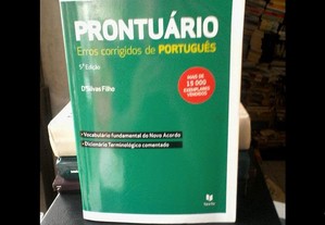 Prontuário - erros corrigidos de Português
