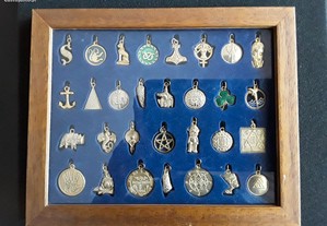 Coleção de amuletos