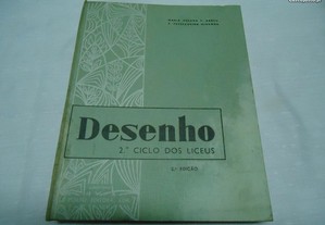 Livro usado compêndio de desenho para o 2 ciclo dos liceus 2 edição 1963