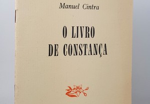 POESIA Manuel Cintra // O Livro de Constança 1992