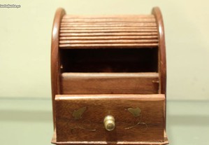 Caixa de Joias Antiga ao estilo Escrivaninha Xerife
