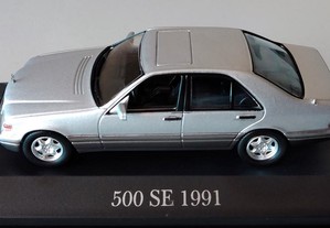 * Miniatura 1:43 Colecção Mercedes | Mercedes-Benz 500 SE (1991)
