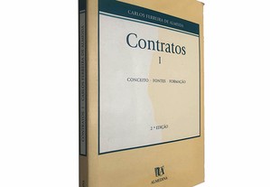 Contratos (Volume I) - Carlos Ferreira de Almeida