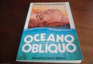 "Oceano Oblíquo" de Urbano Tavares Rodrigues