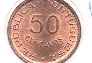 Moçambique - 50 Centavos 1974 - soberba