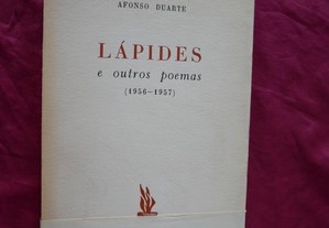 Afonso Duarte. Lápides e outros Poemas. (1956-1957).