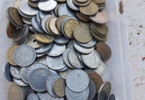 Lote de moedas Espanholas de pesetas