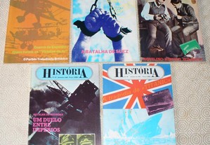 revista História nºs: 35, 75, 78, 83, 96 - 4,00 Euros cada