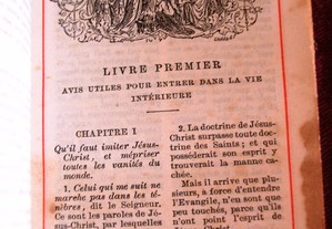 La Imitation Jésus Christ Livro I a IV (1874?)