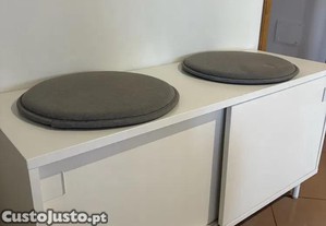 Sapateira branca ikea
