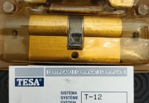 Canhão com 5 chaves "Tesa" T12 latão 60 chave incupiável