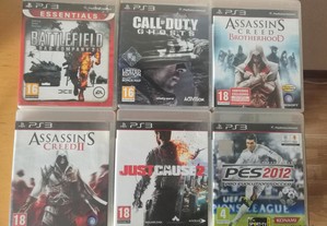 Varios Jogos Originais PS3