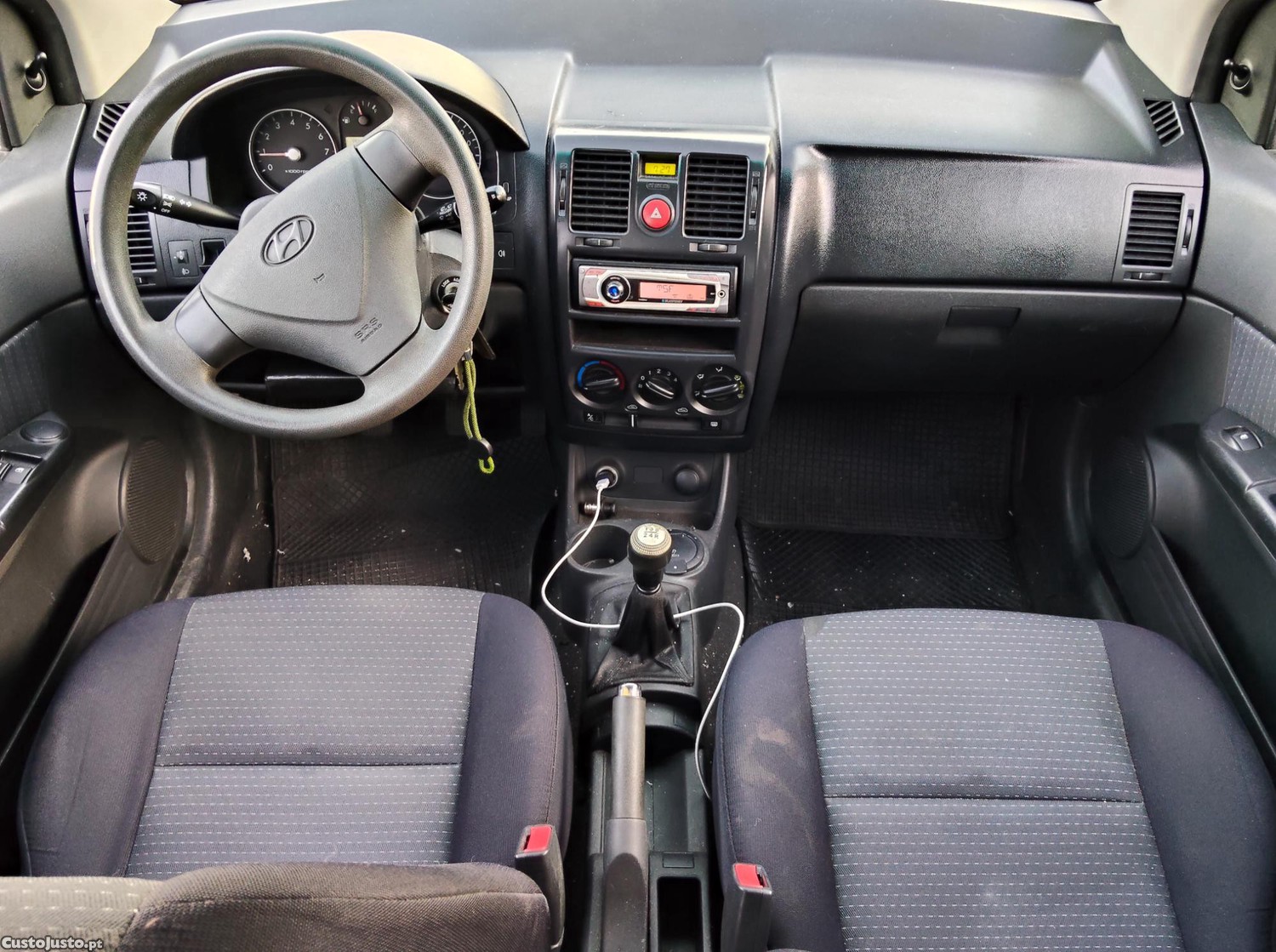 Hyundai Getz 1.1a/c 2008 — fotografia 4