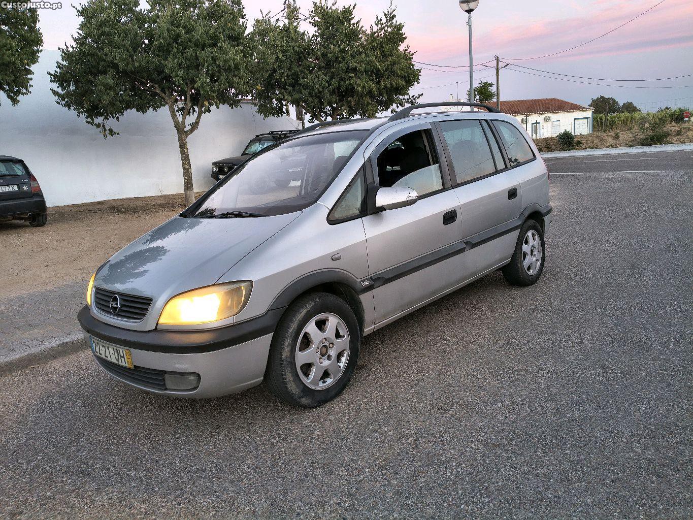 Opel Zafira 2.0 dti 7 lugares ar condicionado aceito troca - 00 foto 3