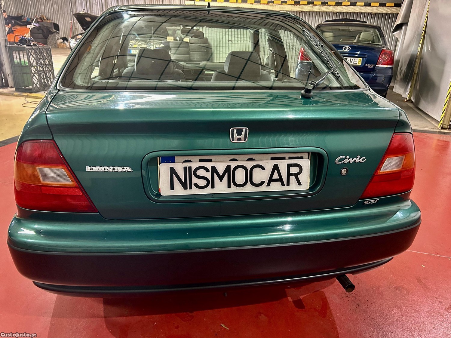 Honda Civic Só 56.000 kms original ! 103muito bom estado — fotografia 9
