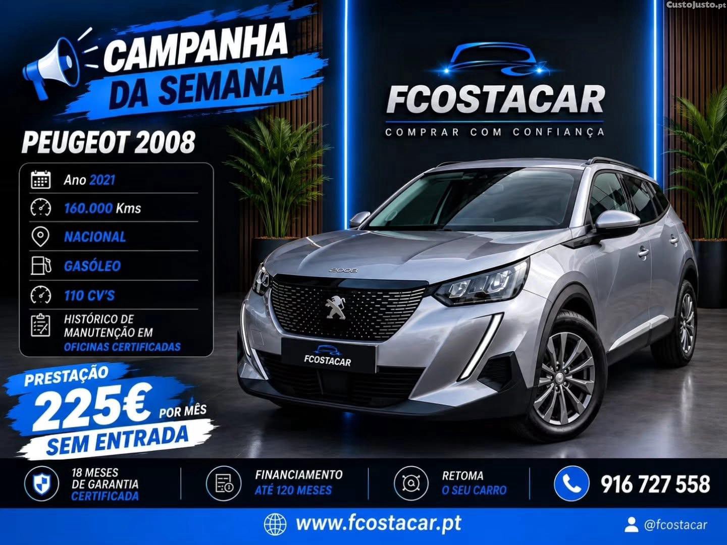 Peugeot 2008 Hdi Nacional Com Histórico De Manutenção — fotografia 8