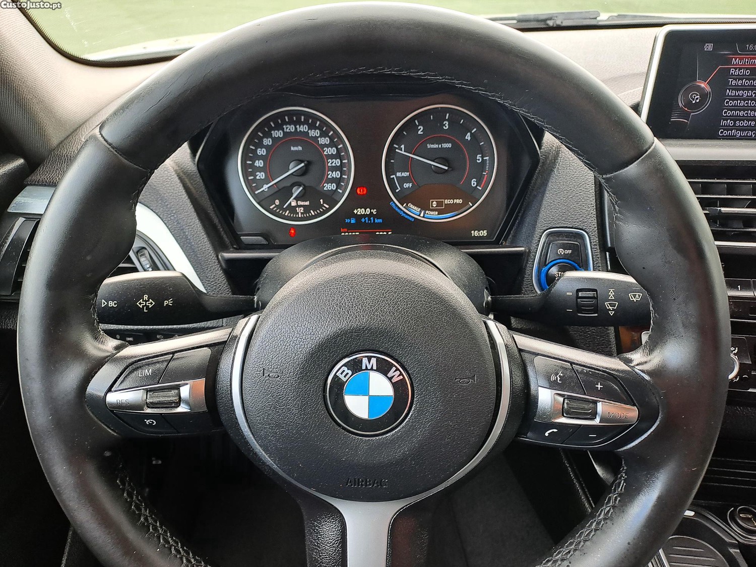 BMW 116 D EFFECIENT DYNAMICS CV DIESEL 2016 — fotografia 10