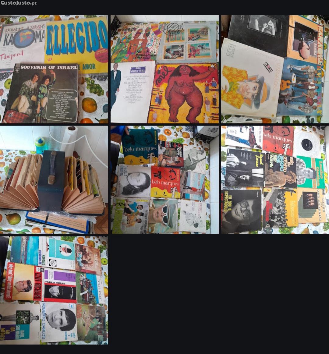 Todos os vinis das imagens