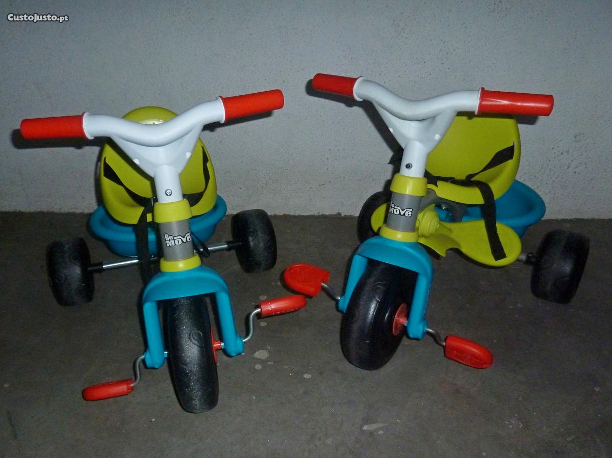 (2) Triciclos para gémeos (Smoby)