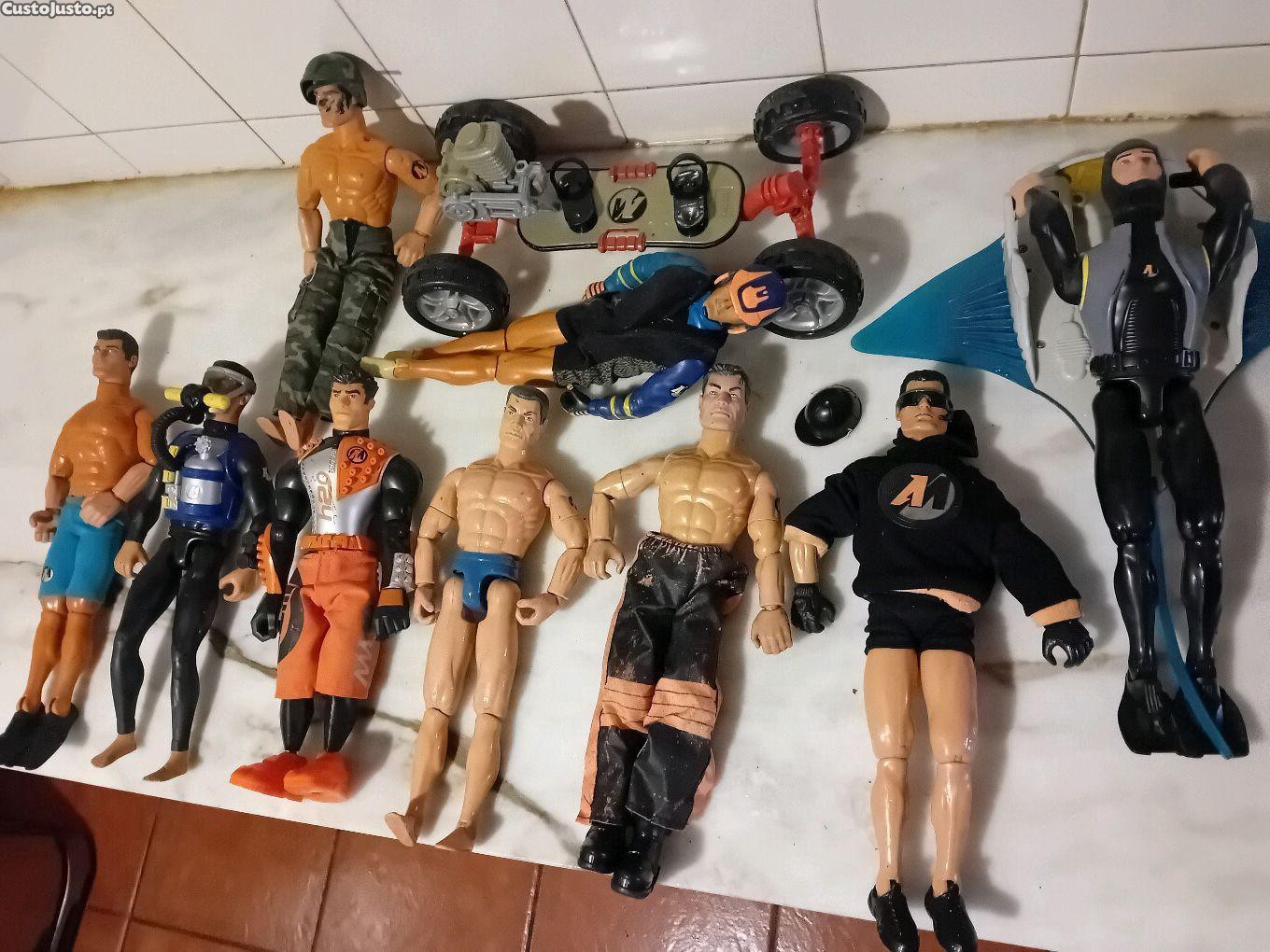 Conjunto de Figuras Action Man
