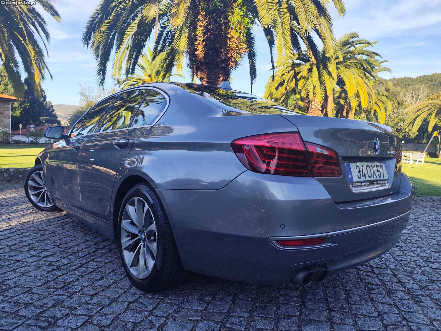 BMW 520 d - Caixa Automática com Patilhas - Todas as Revisão na Bmw - Está Novo - Aceito Retoma — photo 3