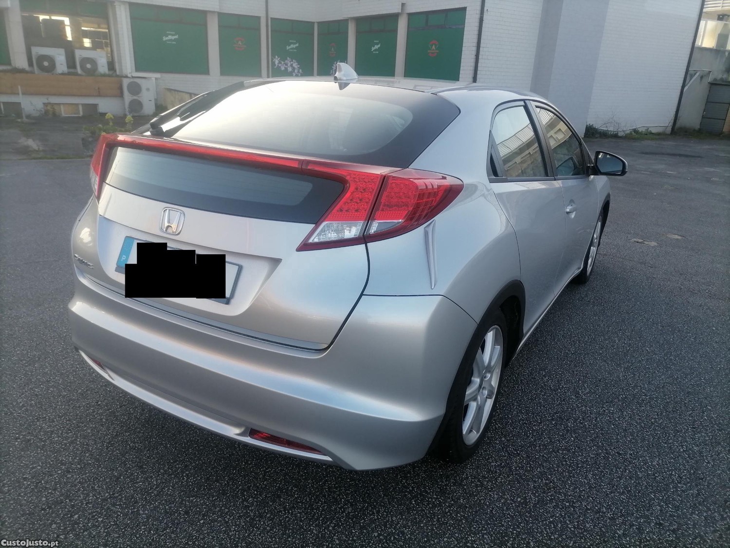 Honda Civic 1.6-120cv Diesel 133000km c/novo só visto — fotografia 9