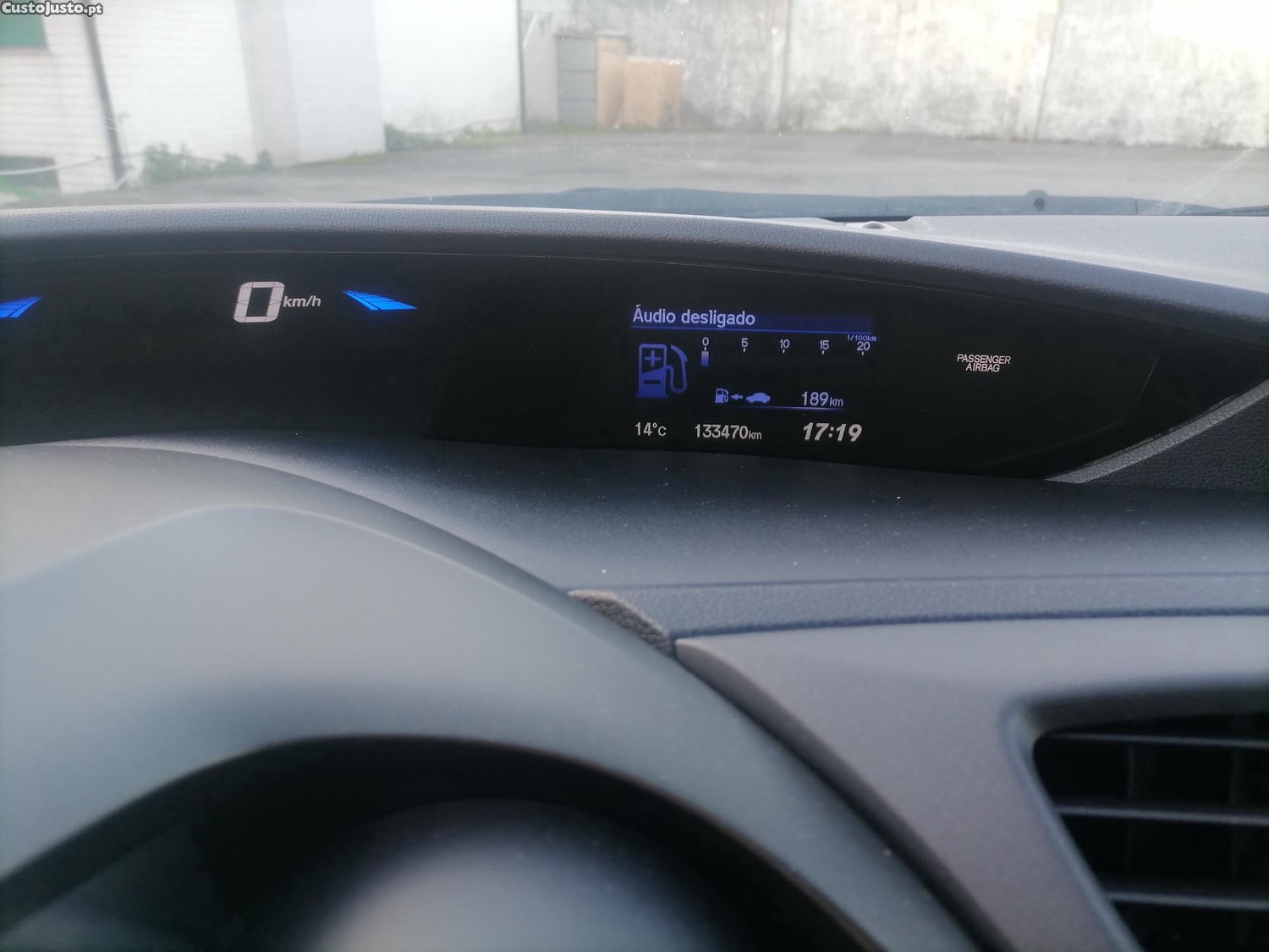Honda Civic 1.6-120cv Diesel 133000km c/novo só visto — fotografia 5
