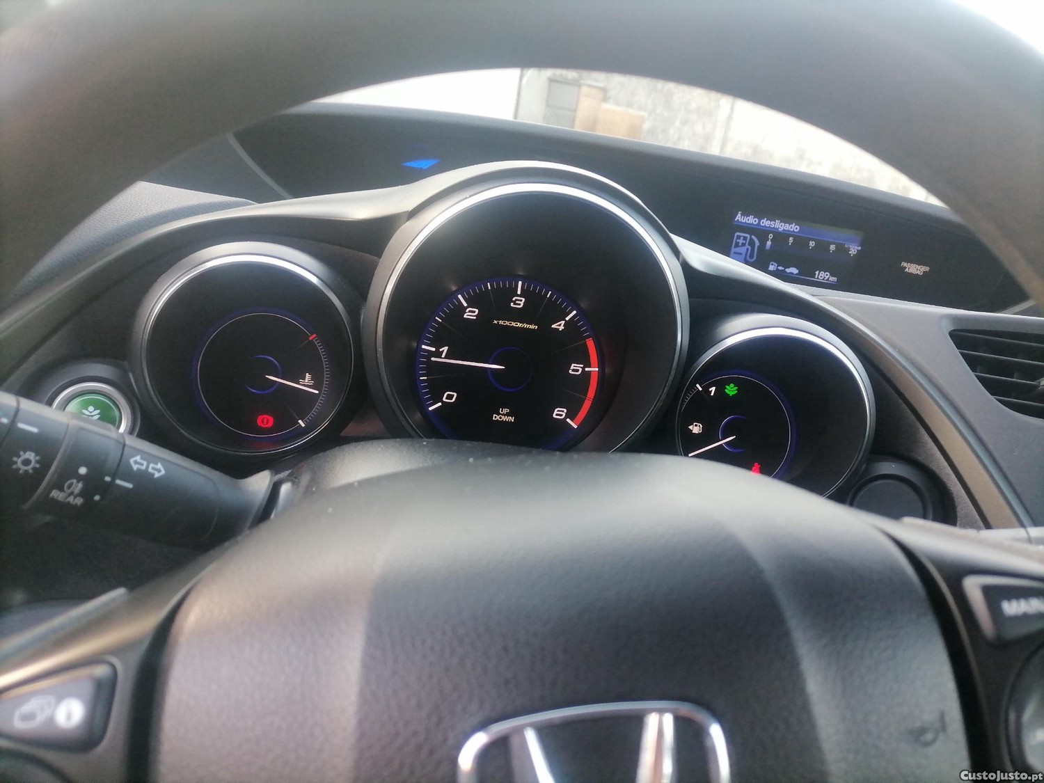 Honda Civic 1.6-120cv Diesel 133000km c/novo só visto — fotografia 4