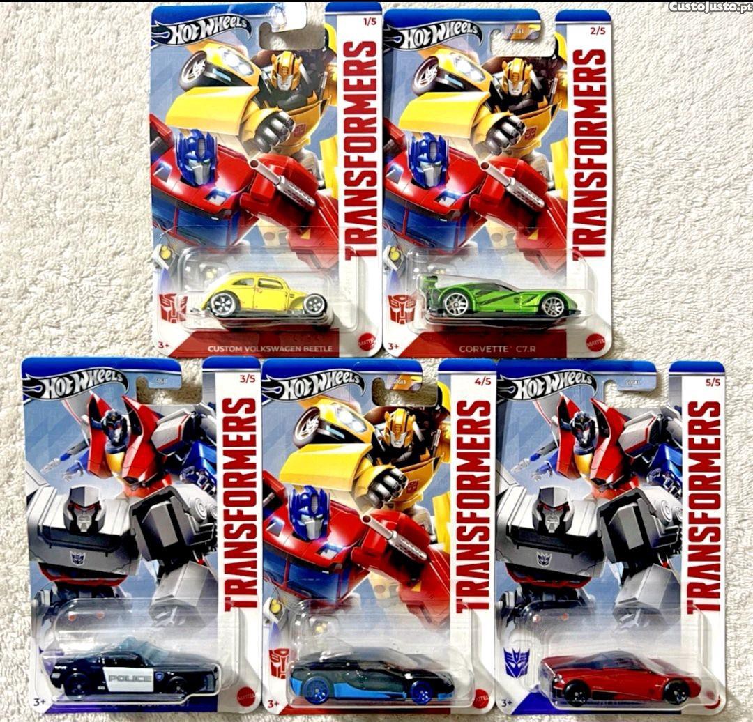 Set Completo Transformers Hot Wheels