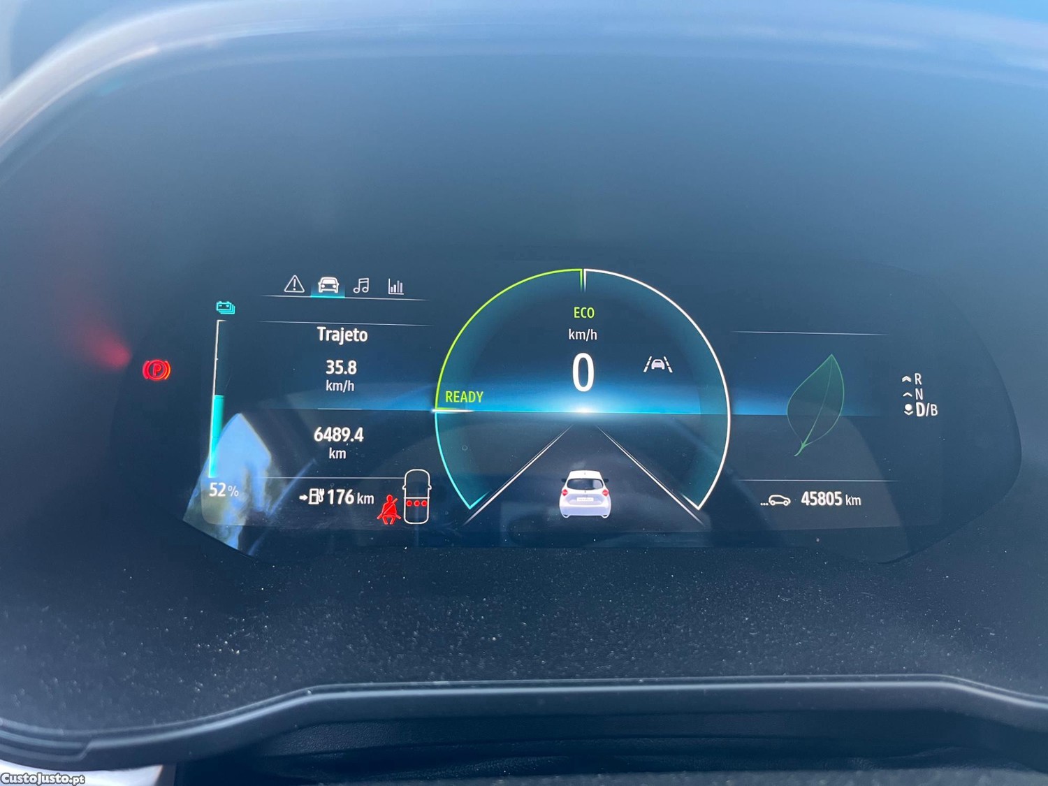 Renault Zoe ZE50 (2022) 45.000 km | Bateria Própria | SOH 96% | Histórico — fotografia 2