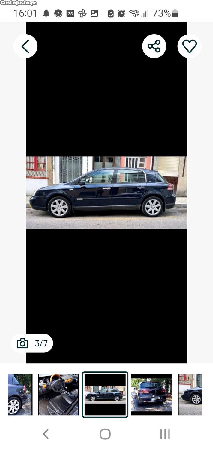 Renault Vel Satis top gama V6 3.0180cv Initiale Paris — fotografia 10
