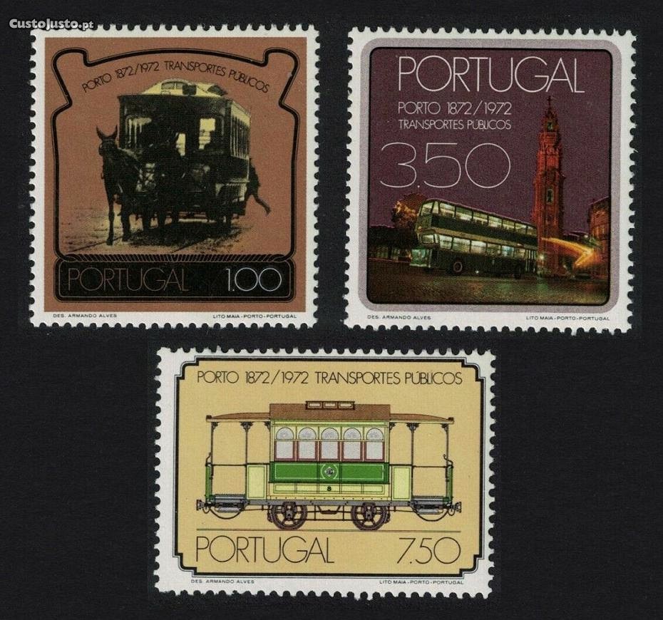 Selos Portugal 1973 - Série Completa Nova MNH N1198-1200 = 1.35EUR