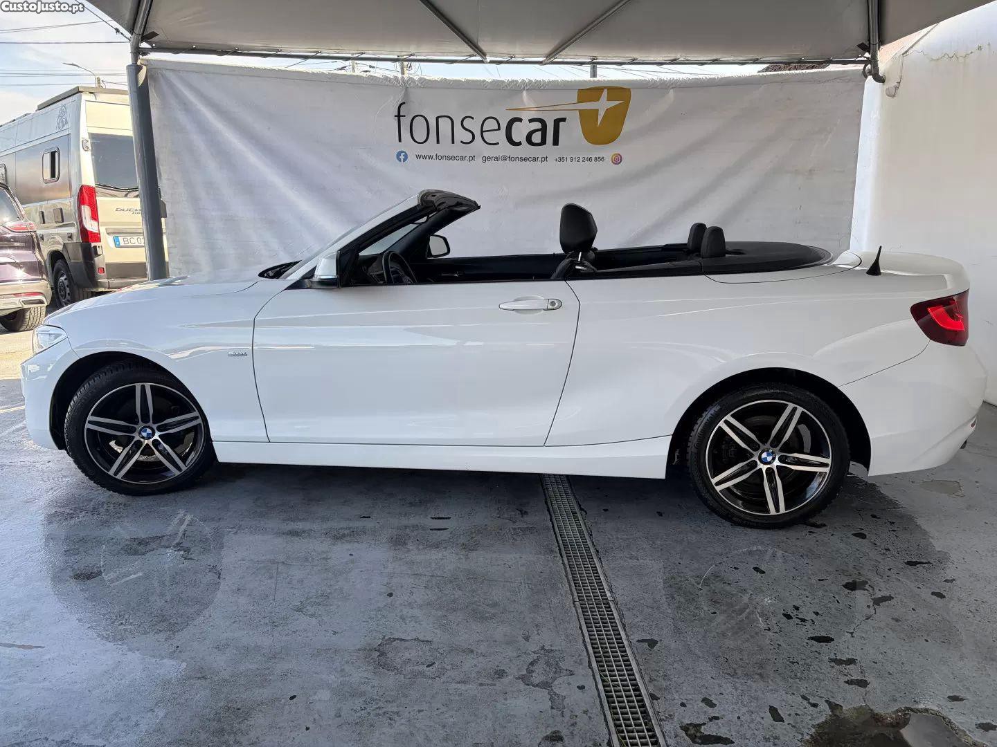 BMW 218 D cabrio line sport — fotografia 18