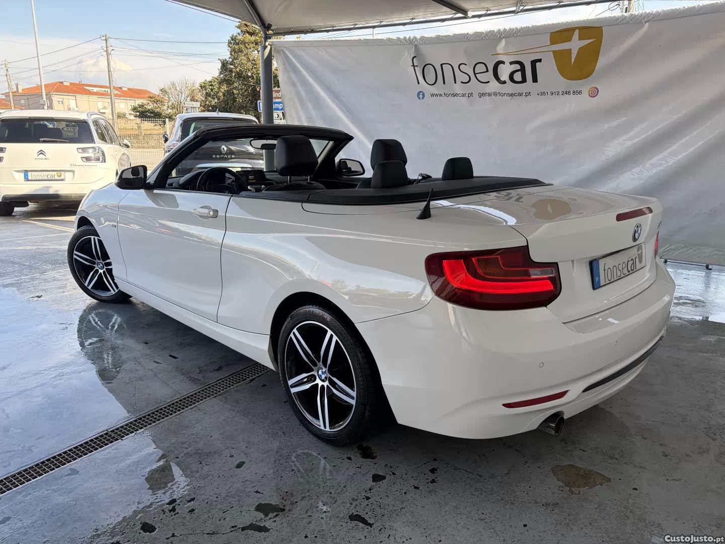 BMW 218 D cabrio line sport — fotografia 17