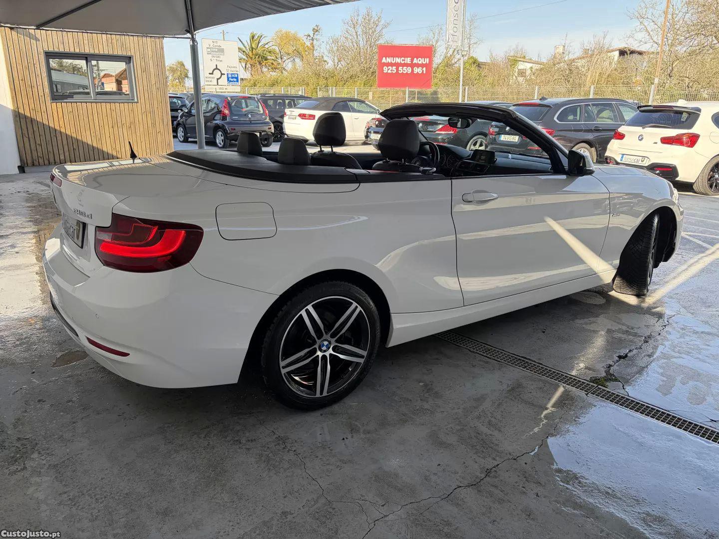 BMW 218 D cabrio line sport — fotografia 16