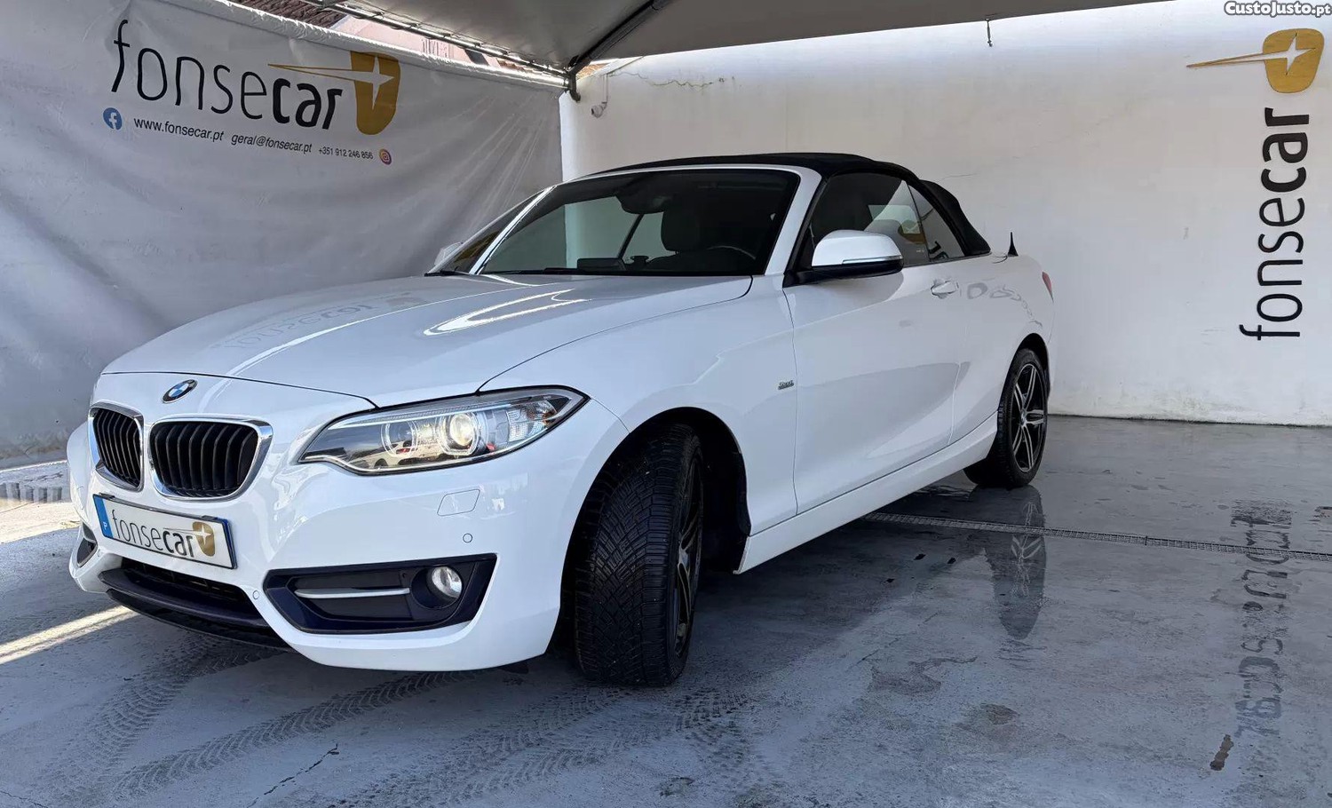 BMW 218 D cabrio line sport — fotografia 15