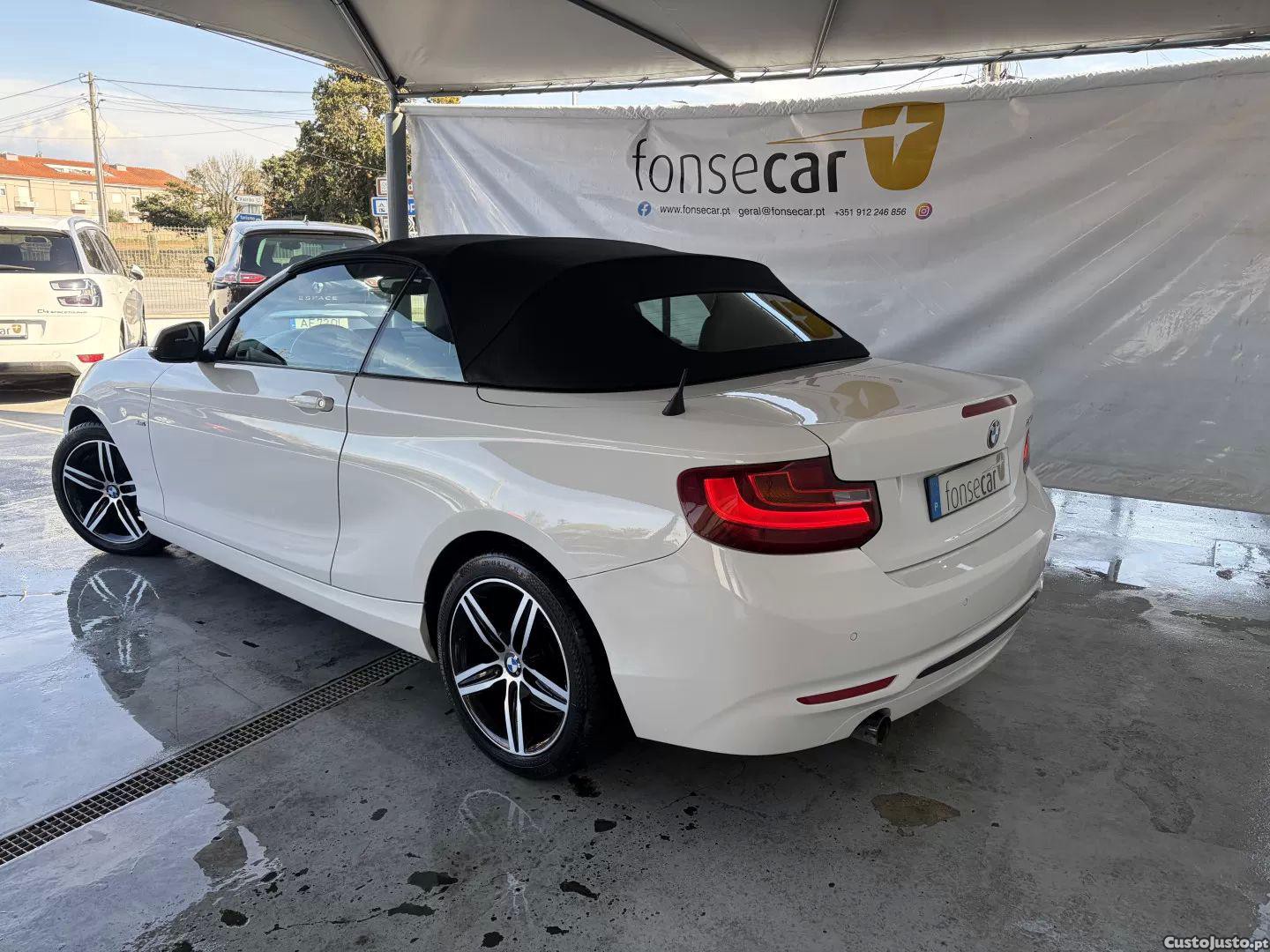 BMW 218 D cabrio line sport — fotografia 11