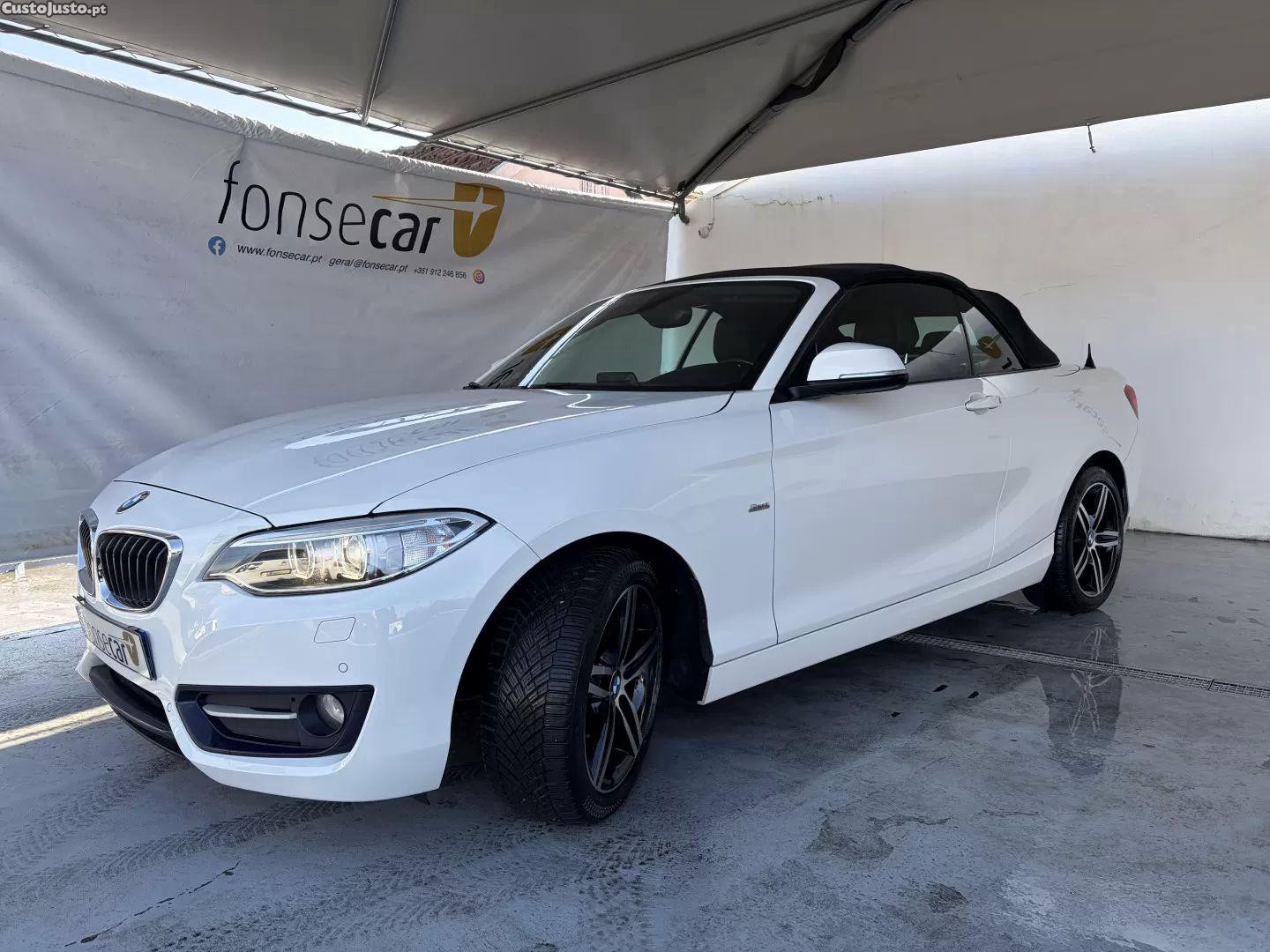 BMW 218 D cabrio line sport — fotografia 14