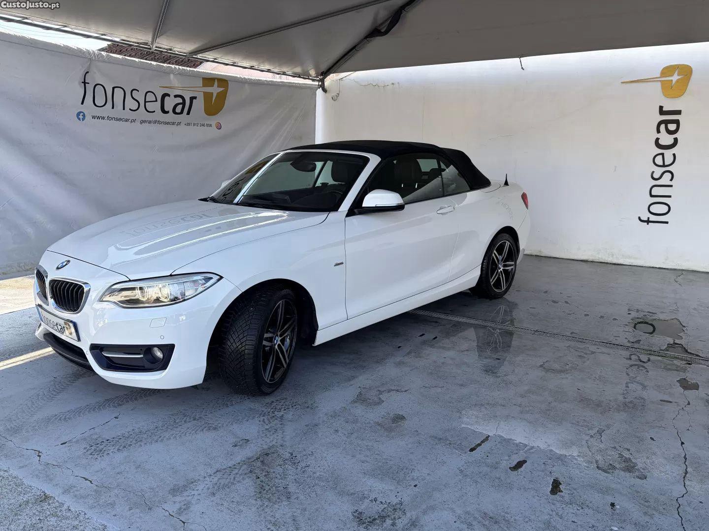 BMW 218 D cabrio line sport — fotografia 13