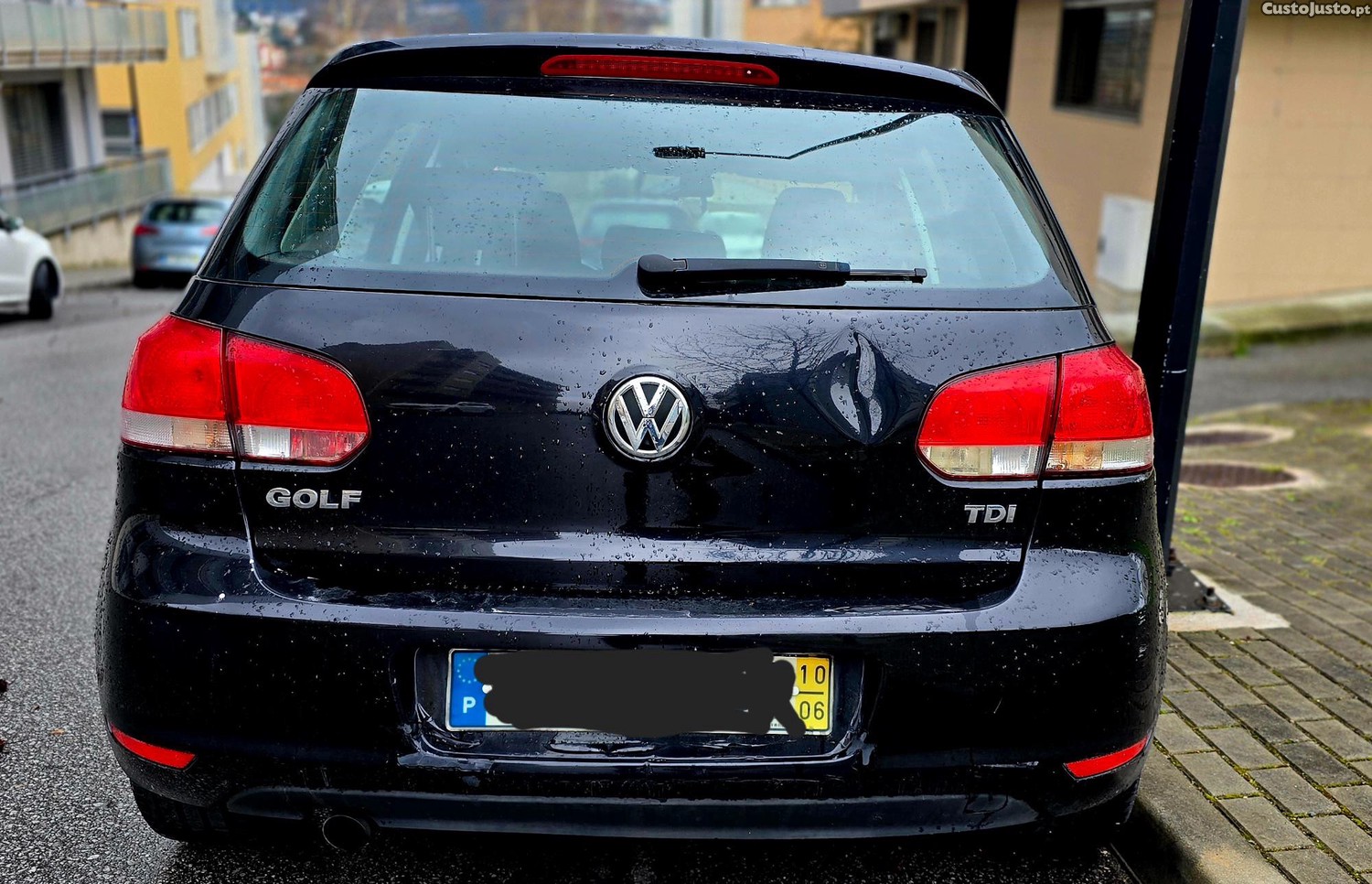 Volkswagen Golf VI 1.6 tdi Nacional TROCO — fotografia 6