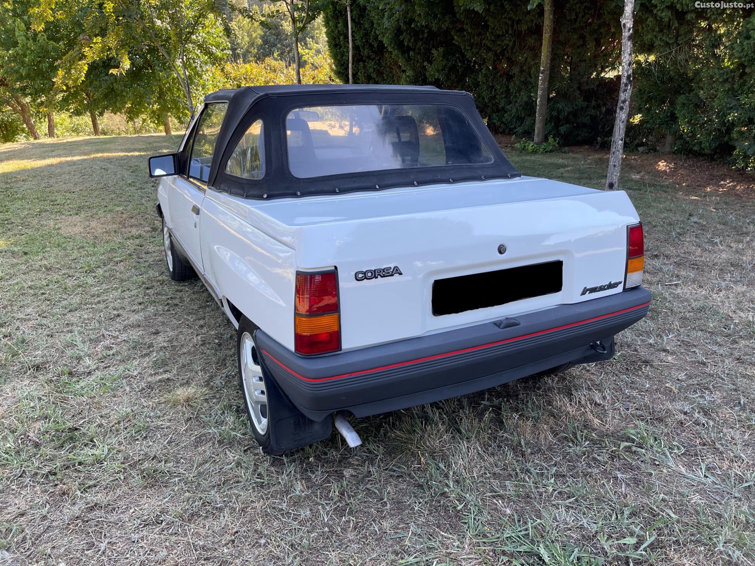 Opel Corsa A Irmscher 1.2 S Spider Cabrio Certificado de Interesse historico — photo 5