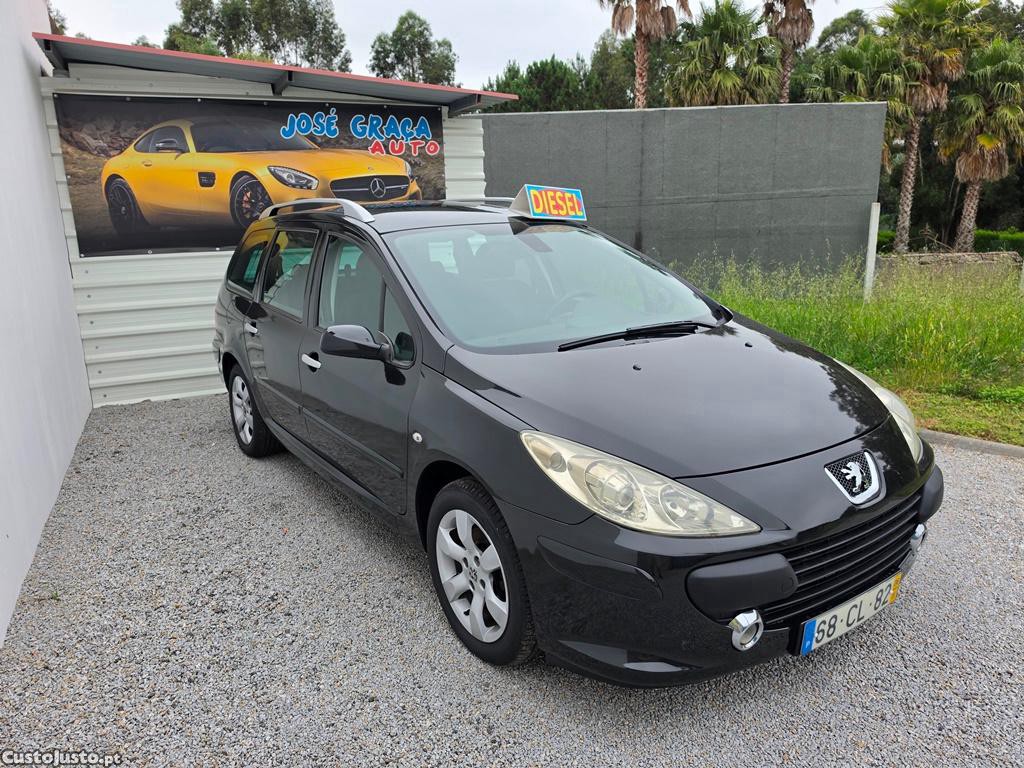 Peugeot 307 Sw 7 Lugares 1.6HDi 90Cv 11/2006 — fotografia 14
