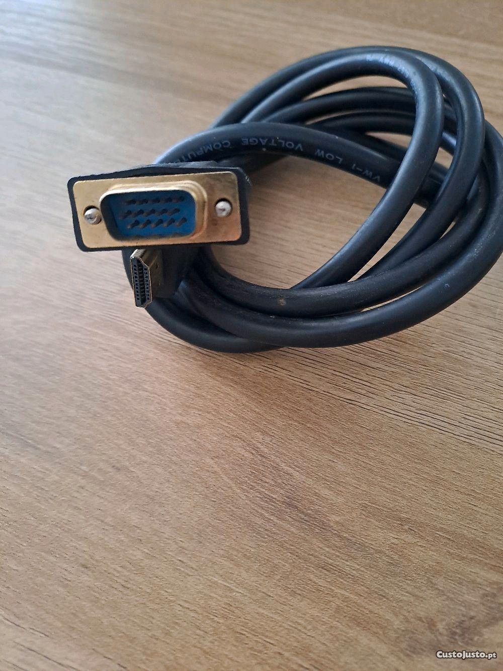 Cabo VGA / HDMI.  1.5 m