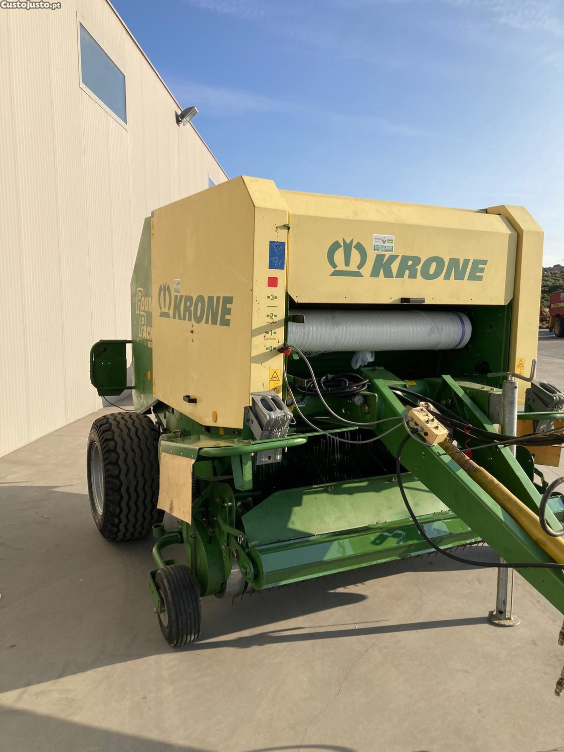 enfardadeira Krone para tractor
