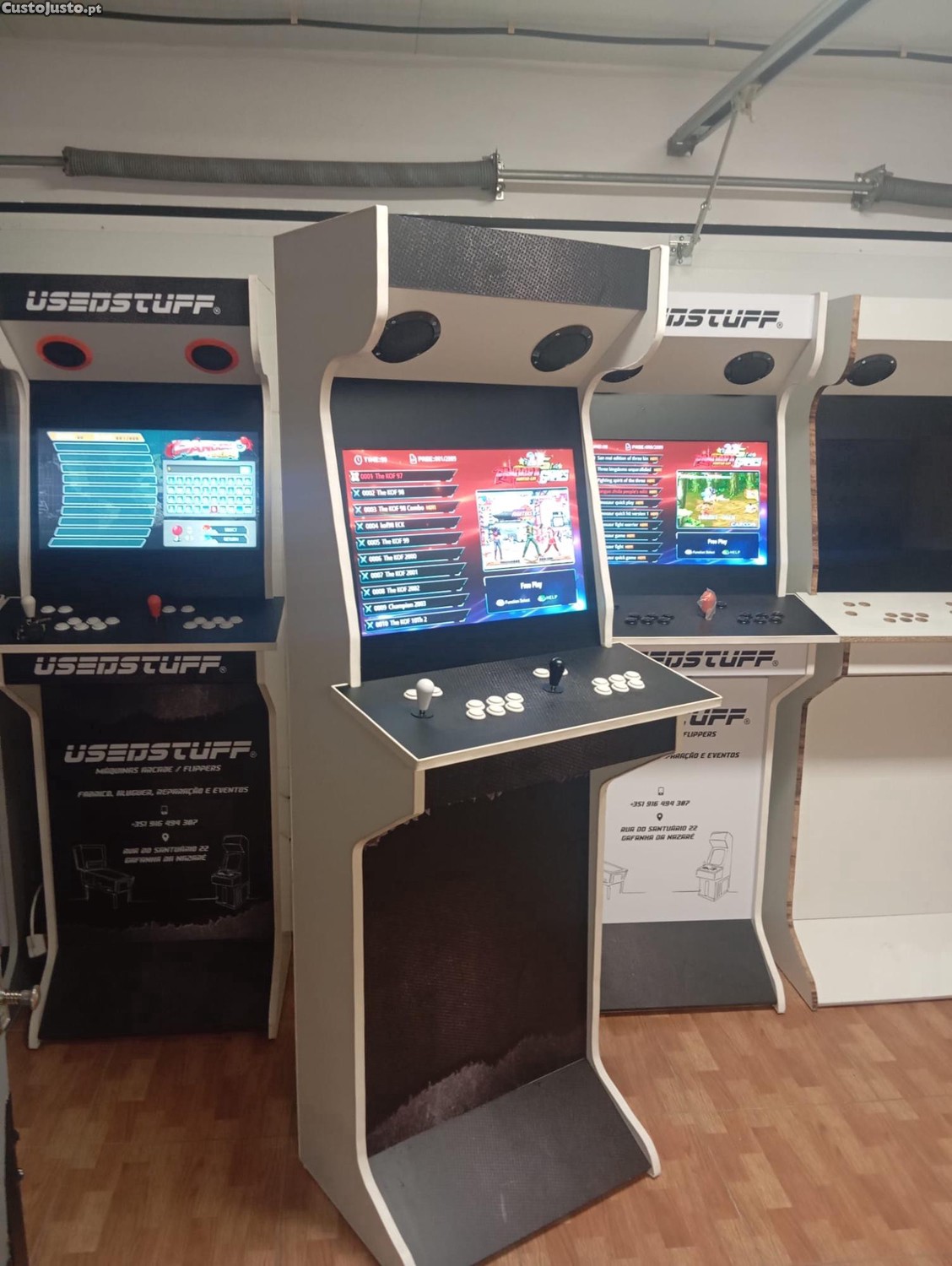 Maquinas Arcade Black & White