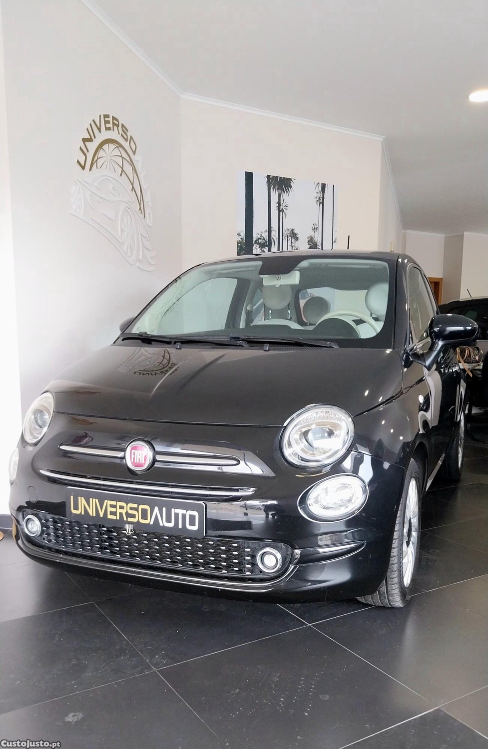 Fiat 500 1.2 Lounge S&S | Nacional | Tecto Panorâmico — fotografia 10