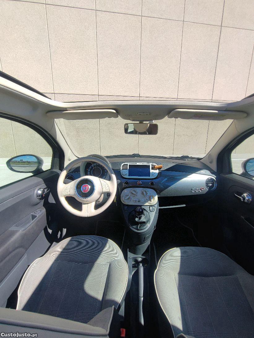 Fiat 500C cabrio *120mil kms* radio touch — fotografia 3